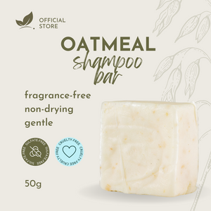 Unscented Oatmeal Shampoo Bar